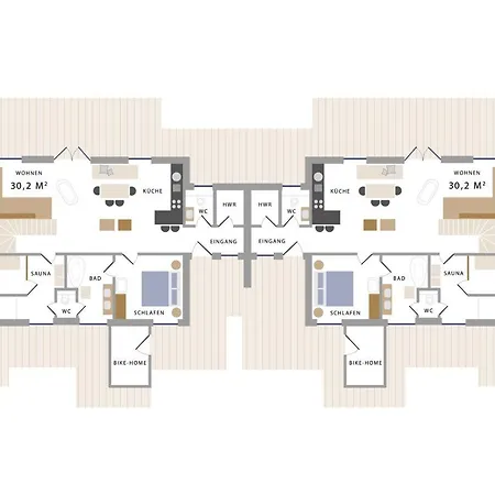 בית נופש Reetdorf Geltinger Birk Malerhaus Erlenbruch *